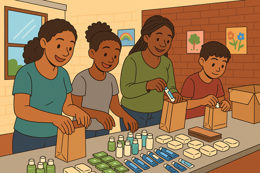 Personal Hygiene Kits and Youth Lessons